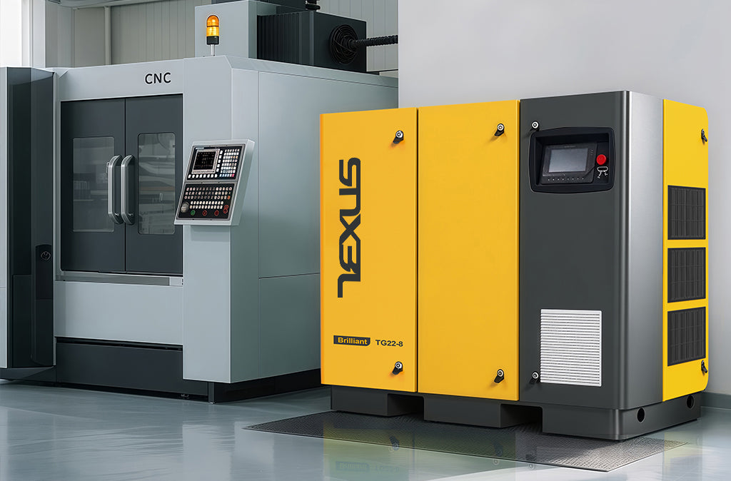 How Screw Air Compressor Selection Impacts CNC Machining | TEXUS Solutions