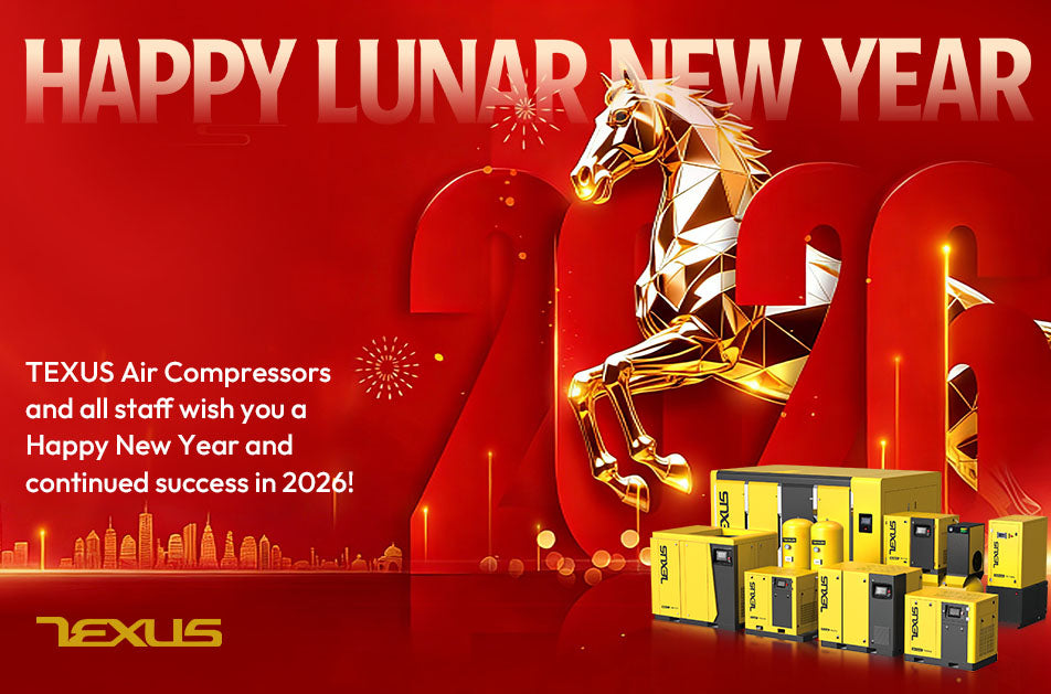 TEXUS Air Compressor — Warmest Wishes for a Happy Lunar New Year!
