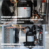 10HP Air Compressor Compressed Refrigerated Air Dryer – 220V/60Hz 1PH, 46 CFM
