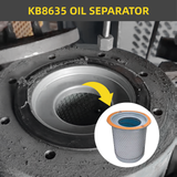 Maintenance Service Kit for 50 HP Rotary Screw Air Compressor