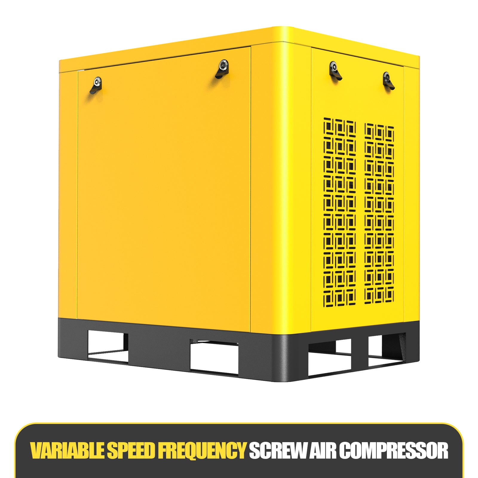 10HP 7.5kW VSD Rotary Screw Air Compressor – 37.43 CFM @ 116PSI, 220V 3-Phase, RP1/2