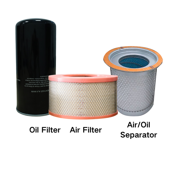 Maintenance Service Kit for 50 HP Rotary Screw Air Compressor