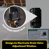 123CFM Refrigerated Air Dryer, 110V/60Hz, for Up to 30HP Air Compressors