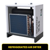 85 CFM Refrigerated Air Dryer, 110V/60Hz, for Up to 20HP Air Compressors