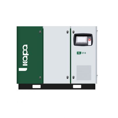 Permanent magnetpower frequency screw air compressor