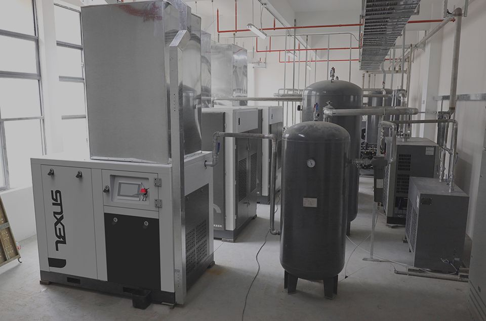 Application of Texus permanent magnet air compressor in textile industry